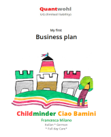 Businessplan Childminder Ciao Bamini * bilingual daycare...
