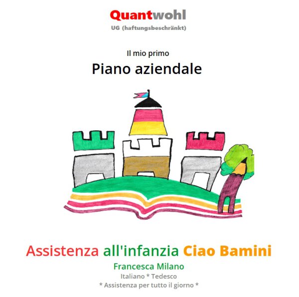 Piano dimpresa per lAssistenza allinfanzia Ciao Bamini * file Word ed Excel modificabile #1